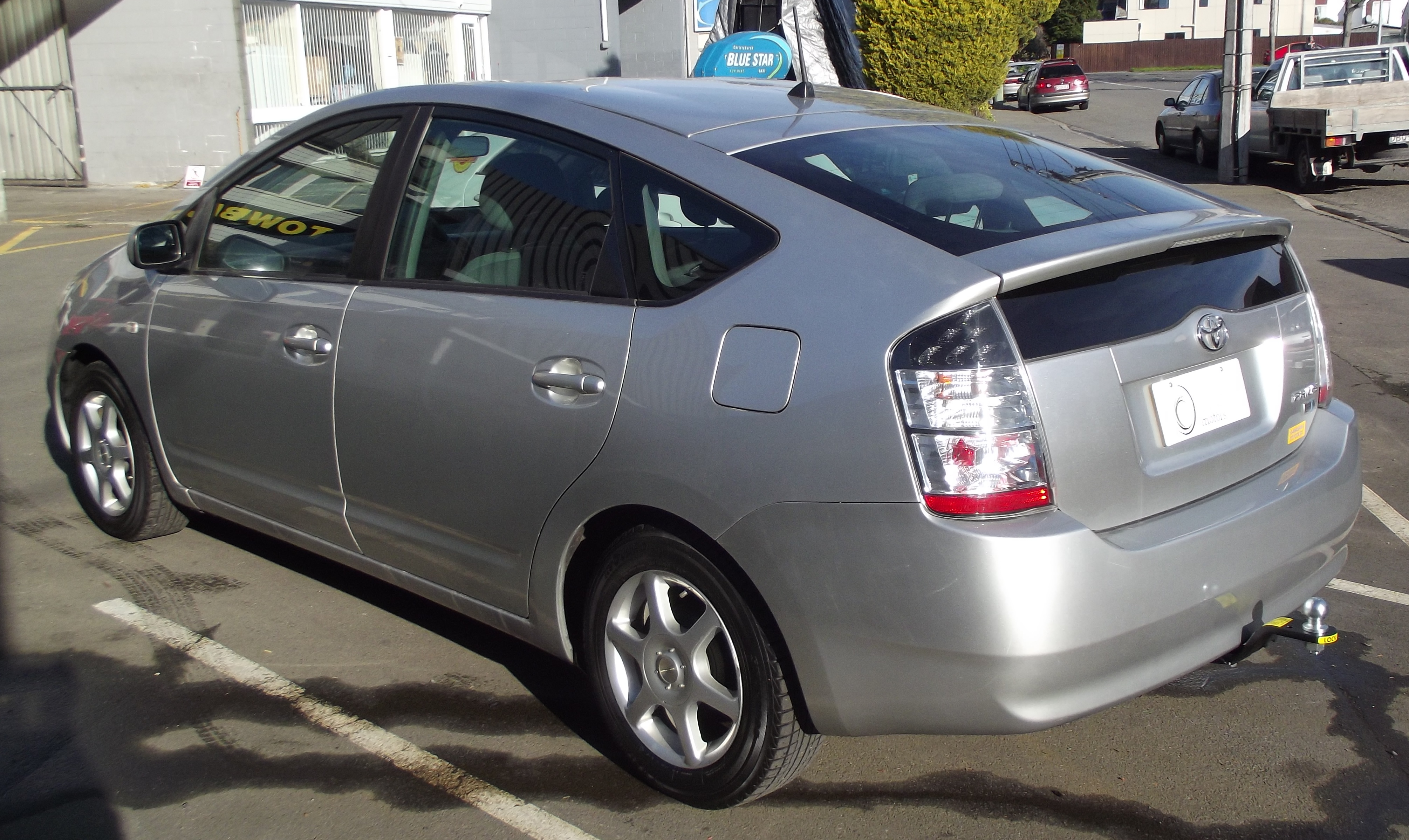 Prius clearance tow bar